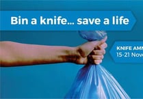 ‘Bin a knife… to save a life’ say police during national life amnesty