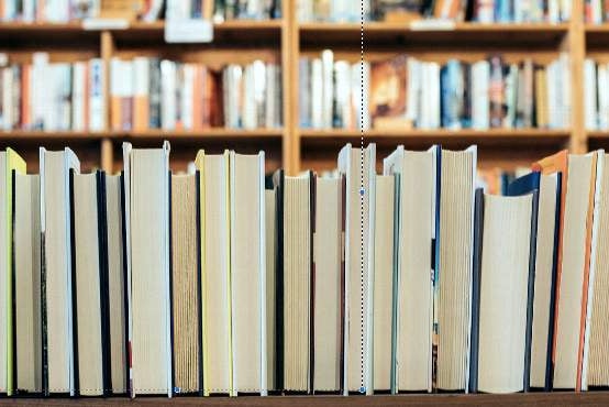 Library books by Jessica Ruscello.