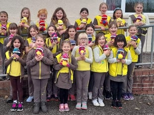 4th Crediton Brownies enjoyed first overnight weekend away since 2019