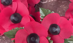 A record £13,244 for the Royal British Legion Poppy Appeal from Crediton and Hamlets