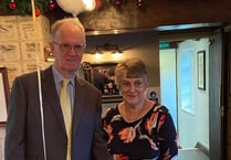 Golden Wedding for Crediton couple, Mike and Jean