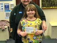 A Gold Award for 3rd Crediton Brownie, Sofia