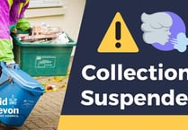 Waste and recycling collections suspended due to extreme weather
