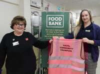 Hazel welcomed back as Community Champion at Crediton Morrisons store