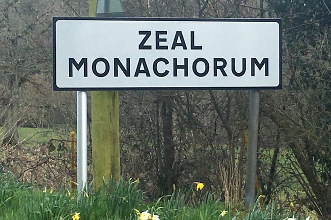 Zeal Monachorum sign.  AQ 0124