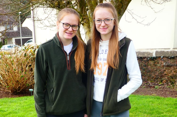 Katie and Grace.  Photo: David Nunn
