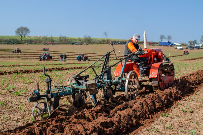 An image from the Joe Hill Memorial Ploughing Match by Warren Radmore of Aerial Dimensions.