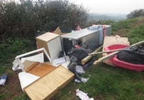 Two instances of fly-tipping at Yeoford in one weekend
