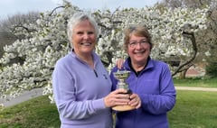 Diana was Par Cup winner at Okehampton Golf Club
