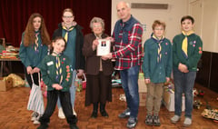 £1,220 raised at Sandford Scouts, Cubs and Beavers Jumble Sale

