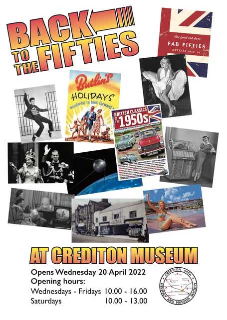 Crediton Museum poster