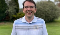 Simon took the overall victory at Downes Crediton Golf Club
