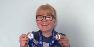 Crediton sports star wins two silvers at the 2022 National Dwarf Games