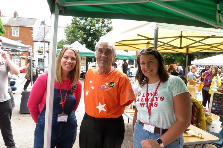 At last year’s Crediton Diversity Festival.