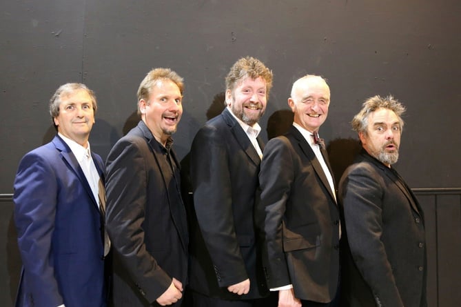 Comedy Suits, who will perform at Crediton Arts Centre on May 27 and July 22.
