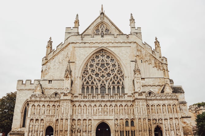 Exeter Cathedral.