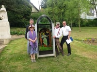 The life of Devon and Crediton’s Patron Saint told during town trail
