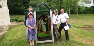 The life of Devon and Crediton’s Patron Saint told during town trail
