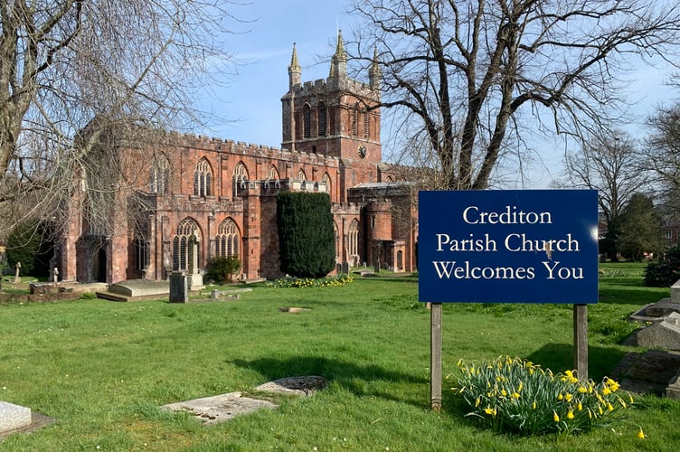 Crediton Parish Church.