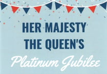 Crediton ‘A Right Royal Jubilee Bash’ programme of events listing
