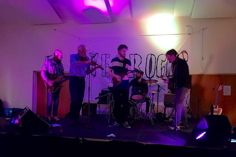 One of the bands which performed at Yeo Rocks. 
