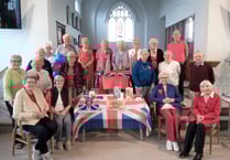 The Jubilee celebrated at Friday Focus at Crediton Methodist Church