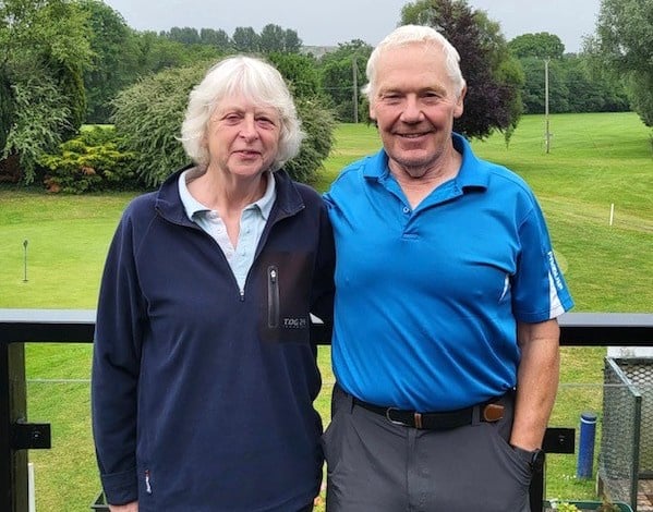 Di Botterill and Gerry Hodder were the winners of the Cynthia King Robinson Bowl at Downes Crediton Golf Club.
