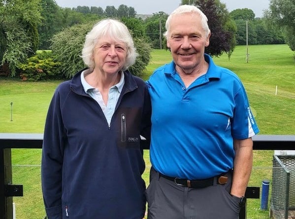 Di Botterill and Gerry Hodder were the winners of the Cynthia King Robinson Bowl at Downes Crediton Golf Club.
