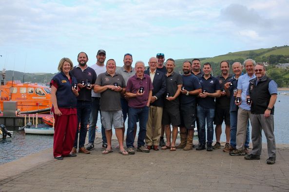 Salcombe lifeboat crew receive awards