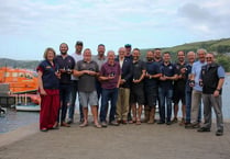 Salcombe lifeboat crew receive awards