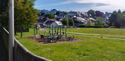 
Duncombe Park, Kingsbridge cordoned off by police