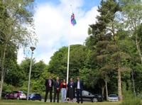 West Devon Borough Council flies Pride flag for June