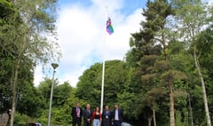 West Devon Borough Council flies Pride flag for June