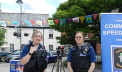 Residents talked to Crediton Neighbourhood Policing Team