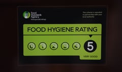 Good news as food hygiene ratings awarded to five Mid Devon establishments