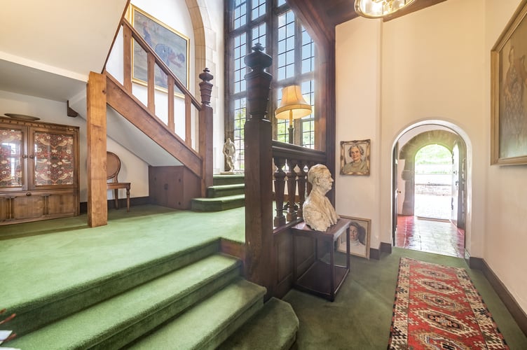 Creedy house entrance