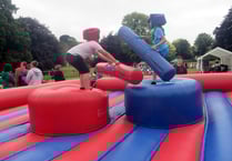 Busy times at Crediton Congregational Church Fun Day