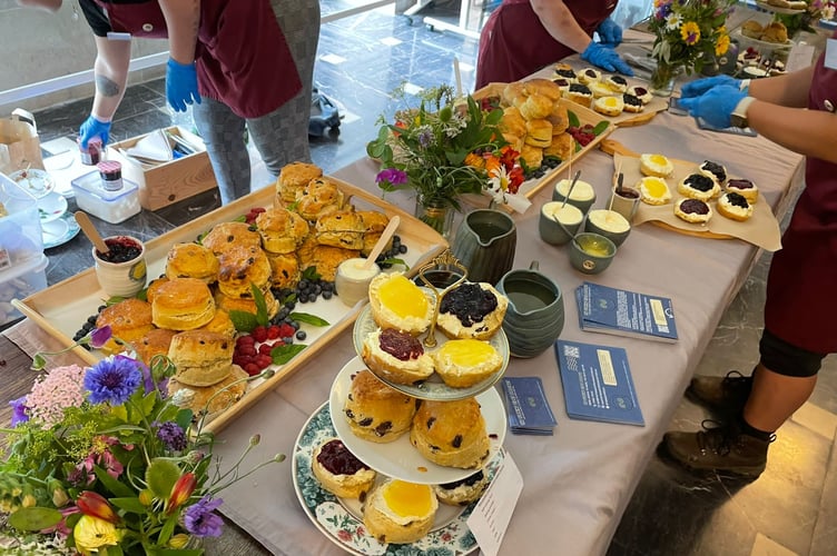 A cream tea will be available for those who share on social media the details of the Arch Day at Crediton Station Tea Rooms.