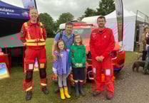 Families delighted to meet lifesaving air medic heroes