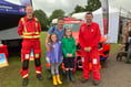 Families delighted to meet lifesaving air medic heroes