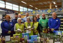 CreditonTesco collected  86 boxes of donated items for  Foodbank
