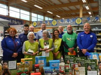 CreditonTesco collected  86 boxes of donated items for  Foodbank
