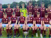 North Tawton FC Under 14’s are the champions
