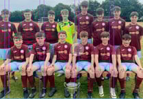 North Tawton FC Under 14’s are the champions
