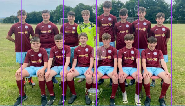 North Tawton FC Under 14’s are the champions
