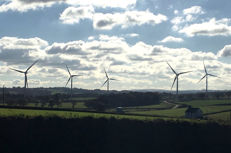 Den Brook Wind Farm.  AQ 2594