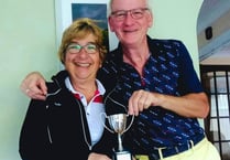A great win for Okehampton Golf Club players Richard and Diana