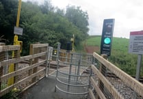 Penstone path open again after warning lights installed