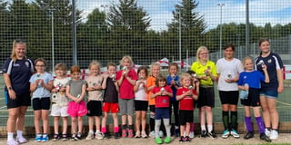 Medals for Crediton Youth FC Wild Cats and plan for an U8’s girls side