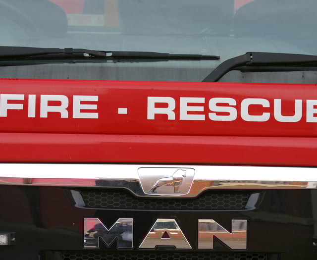 Exhaust-pipe rag blaze prompts Crediton fire crew call-out